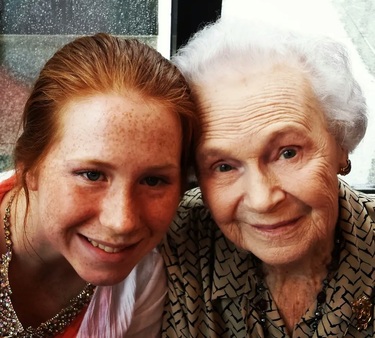 O &amp; the Queen Mother at Beauty &amp; the Beast, Raleigh, NC 