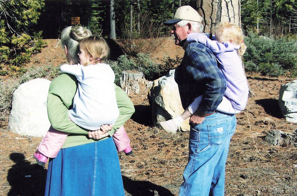 Barbara packing Granddaughter Ainsley Wood & Howard packing Kendra Branch