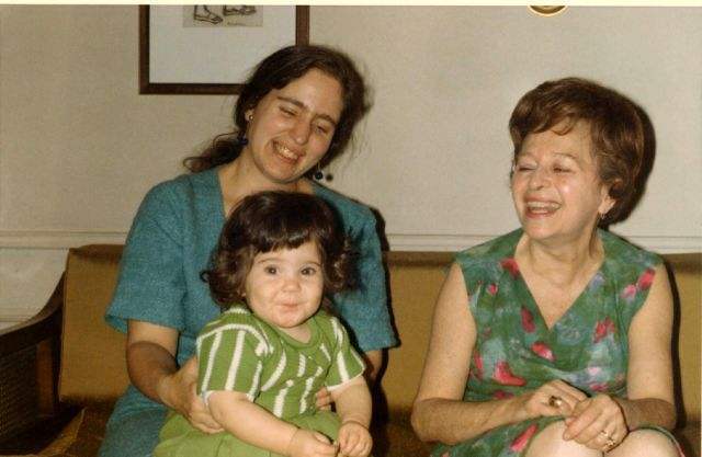 Barrie, Grandma Ann, and Alison
