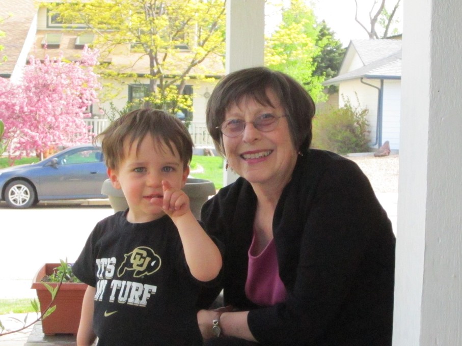 Nana with William Latier, age 2.5yrs