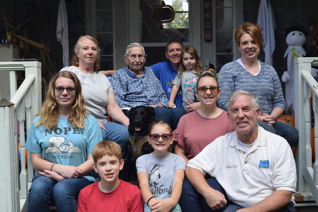 October 2020 with family in Hillsboro