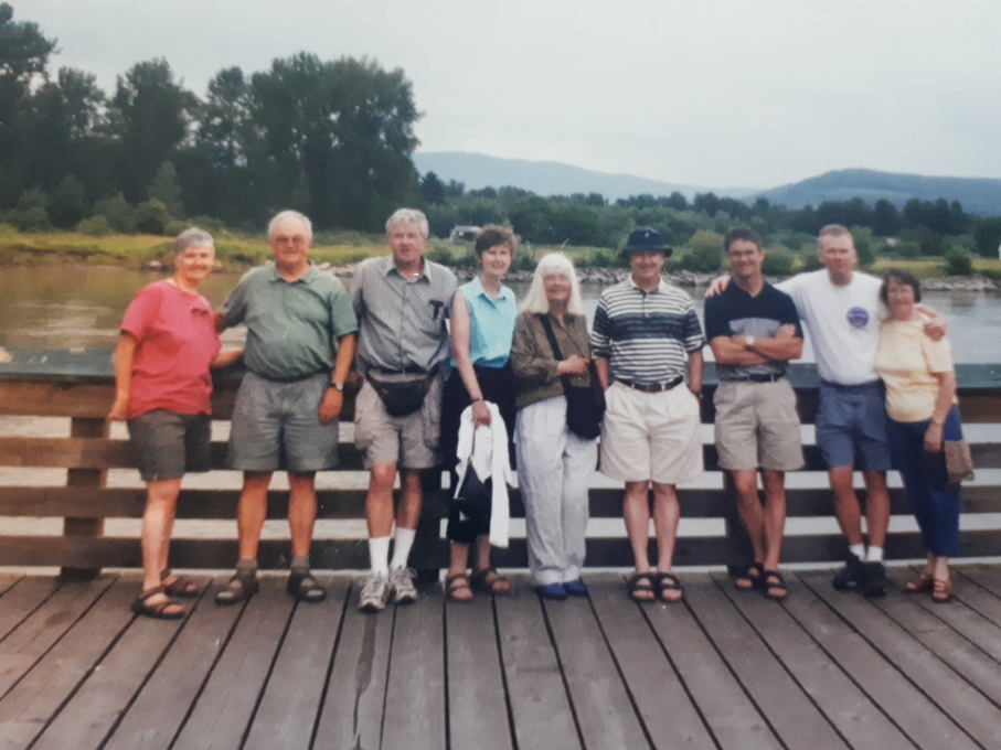 Family Reunion in 2003 for Ernie's 100th