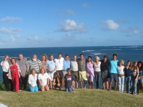 That same photo a decade later.