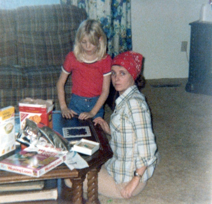 Sandi with daughter Kathy