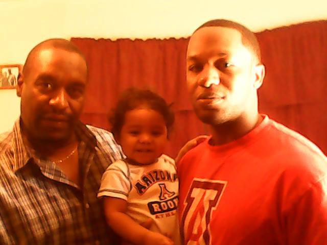 Earl with sons Earl II and Adrian