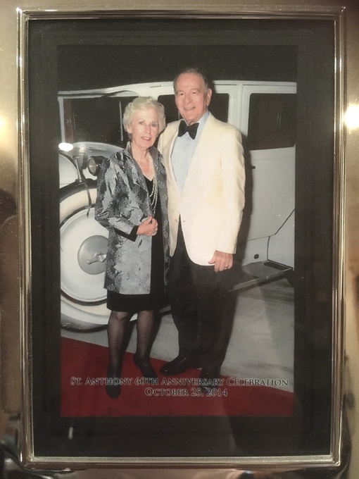 P&J at St. Anthony's 60th Anniversary Celebration. Oct. 2014.