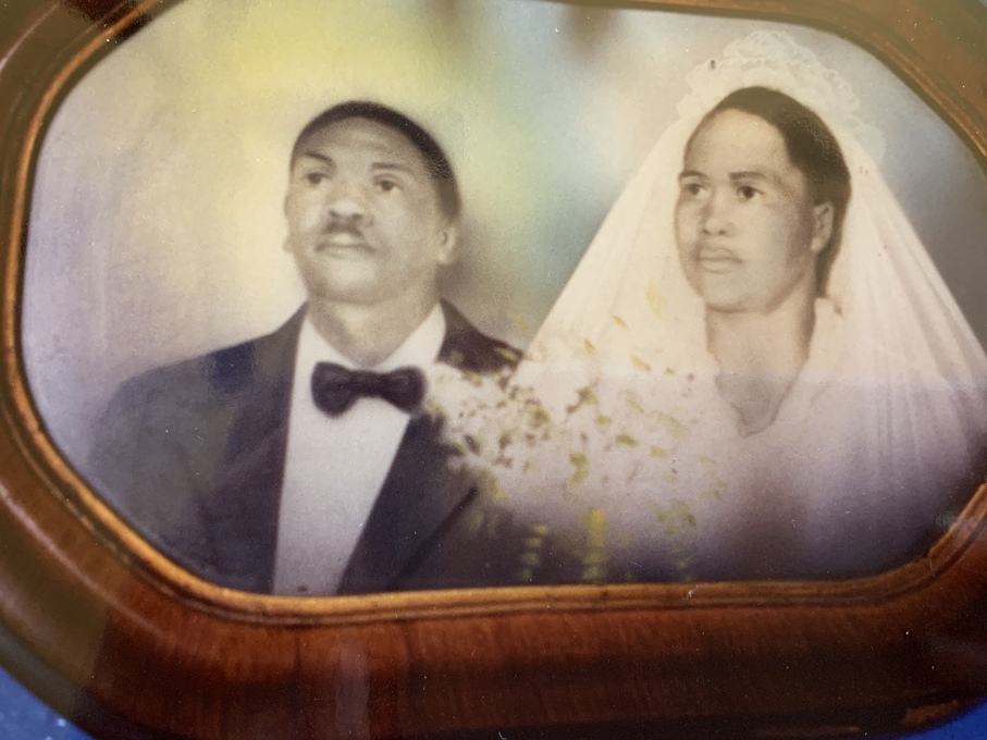 Wedding Photo of Jeremiah and Sophia Thapedi