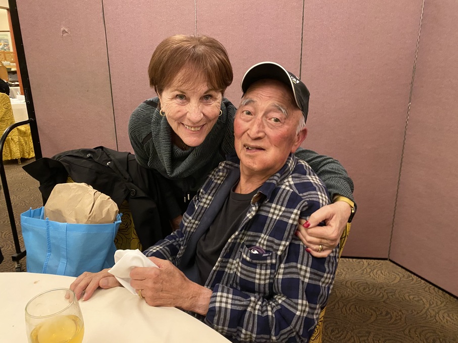 Carl with special friend, Linda