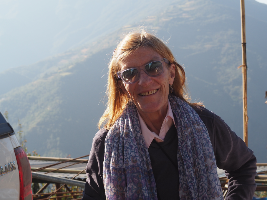Louise in Bhutan
