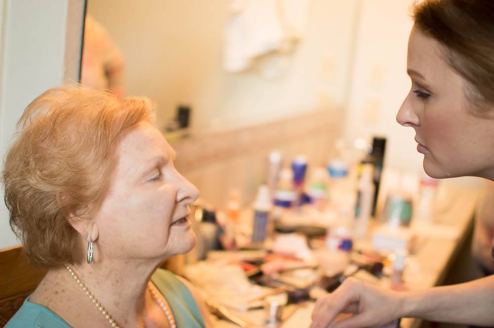 Mema & Courtney at Emma's Wedding