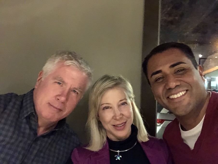 Cal, Cynthia and George