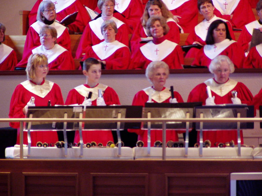 Bell Choir at Colonial Church 