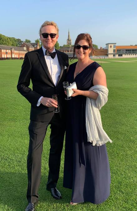 Dressed up ready to party