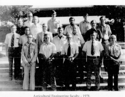 1978 UF gricultural Engineering Department Staff