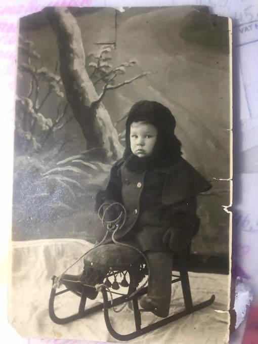 Бабышка Рита, в 3 года, Калуга