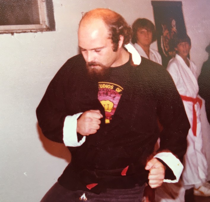 Mel at his Fred Villari Studio, NH