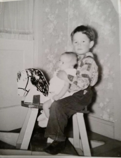 Little Donnie and Cousin Theresa