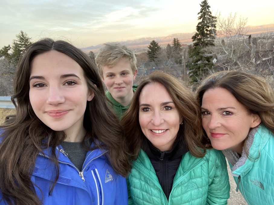 Elsie, Brody, Andrea, Helene