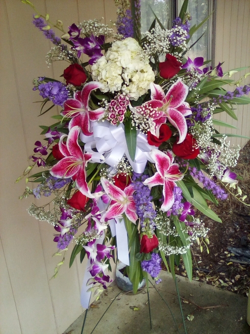 Flowers Sylvia Ann sent, thank you they are beautiful. 