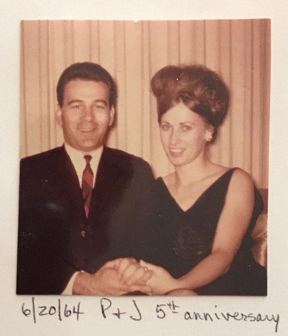 5th wedding anniversary. June 20, 1964. 
