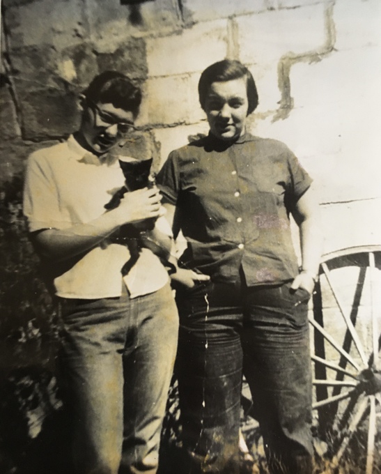 Ann and Sherry (mid/late 1950s)