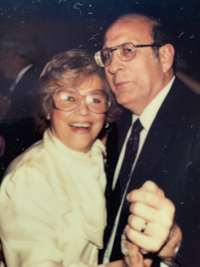 Lilia & Neal Dancing the night away (circa 1982)