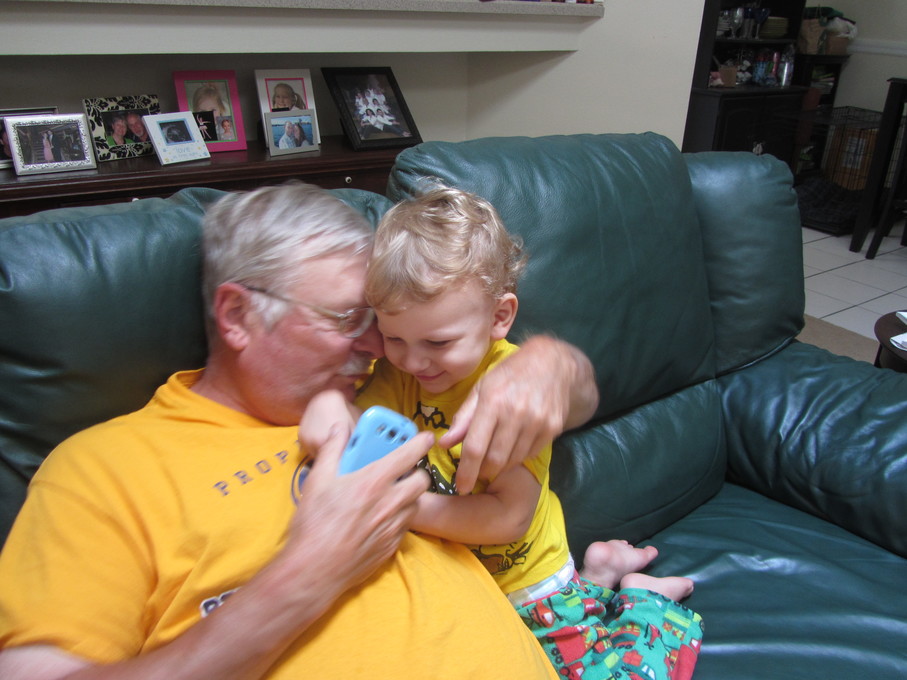 Playing with Owen - 2015