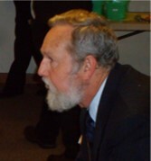 Dad at a church event