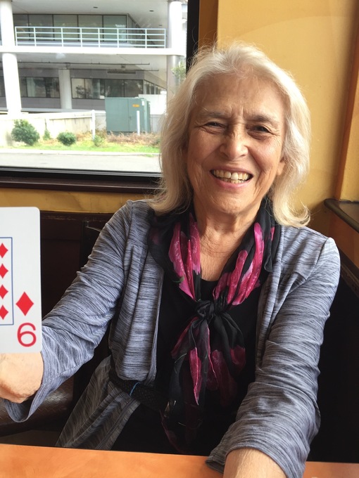 Lilia, the card shark