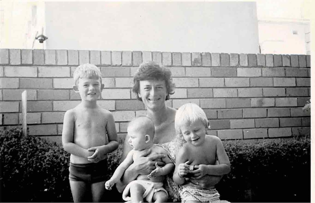 with Adam, Megan and Christine