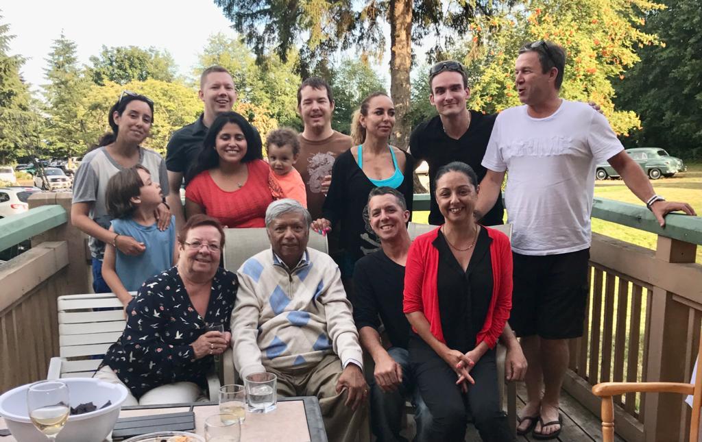 Dipak's 80th birthday at Cambell River 