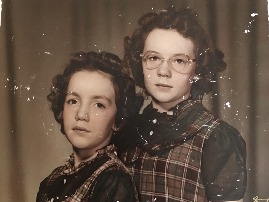 Sherry and Ann (circa 1950)