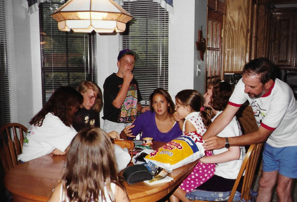 Wood Family Reunion in Houston July 1992