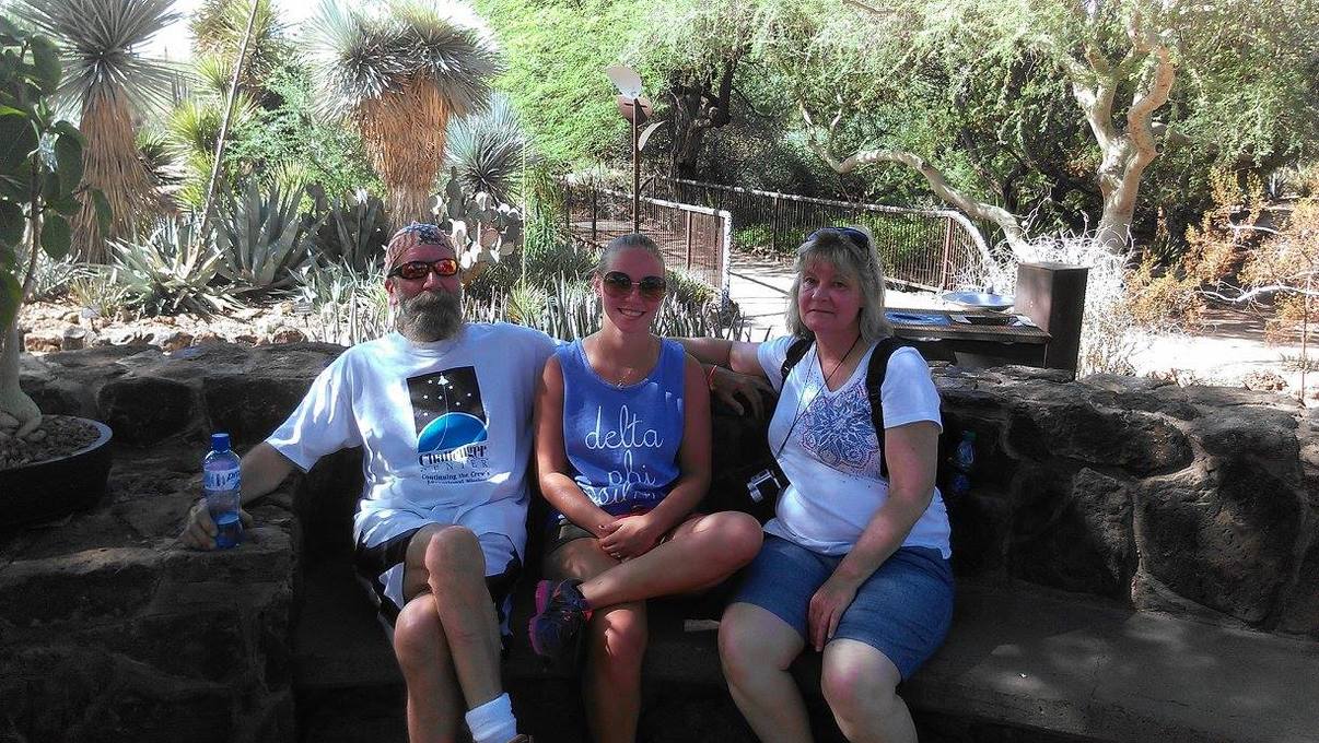 Martin Family Road Trip - Dessert Botanical Gardens