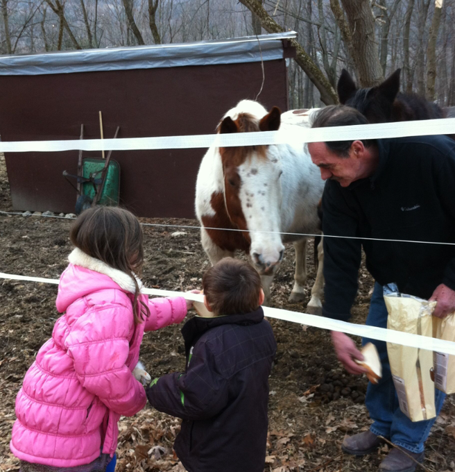Gramp With Kids