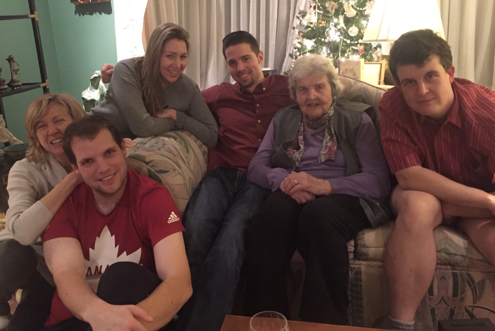 Omi/Grandma with Ingrid and some of her Grandchildren