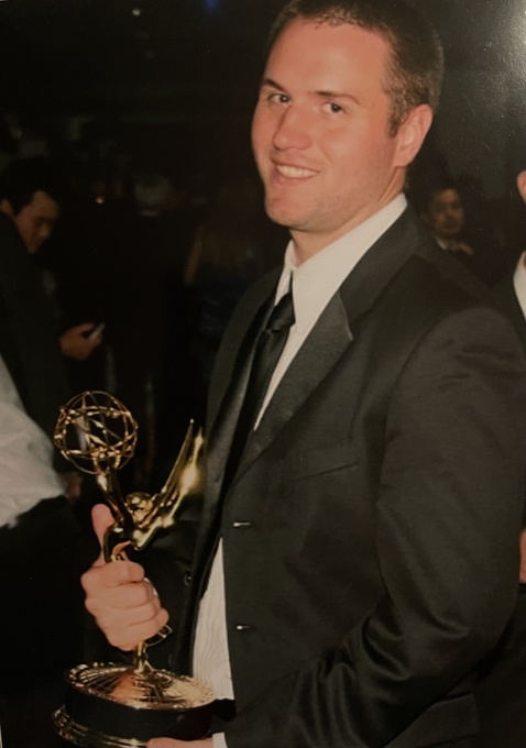 Jonathan's Emmy for Cash Cab