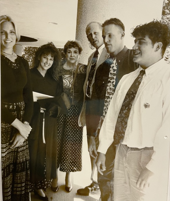 Katie, Leslie, Ruth Van Wagenen, Dennis Robinson, Eric, Carl Woodward