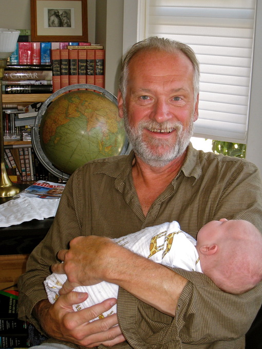 Brad with Grandson Rupert