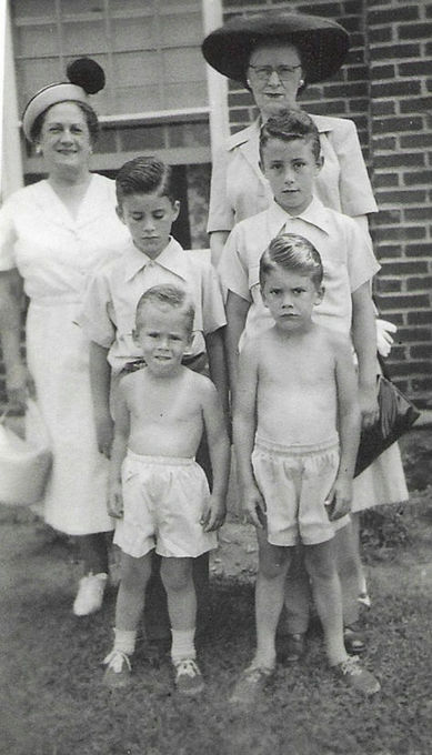 Grandma Eklund and Grandma Yount circa 1947