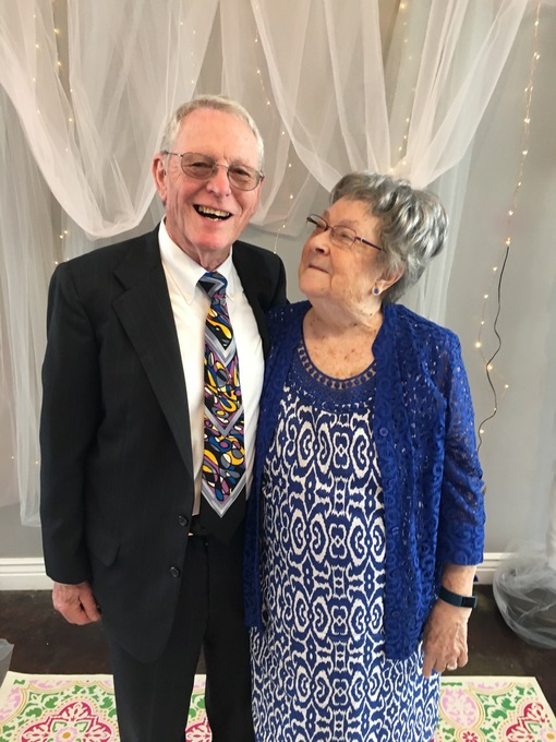 Muv and Boots at Rachael's wedding