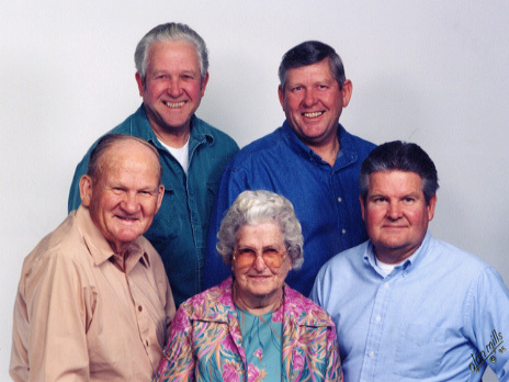 Latso, Lorene, Jim, Howard & Roger Cole