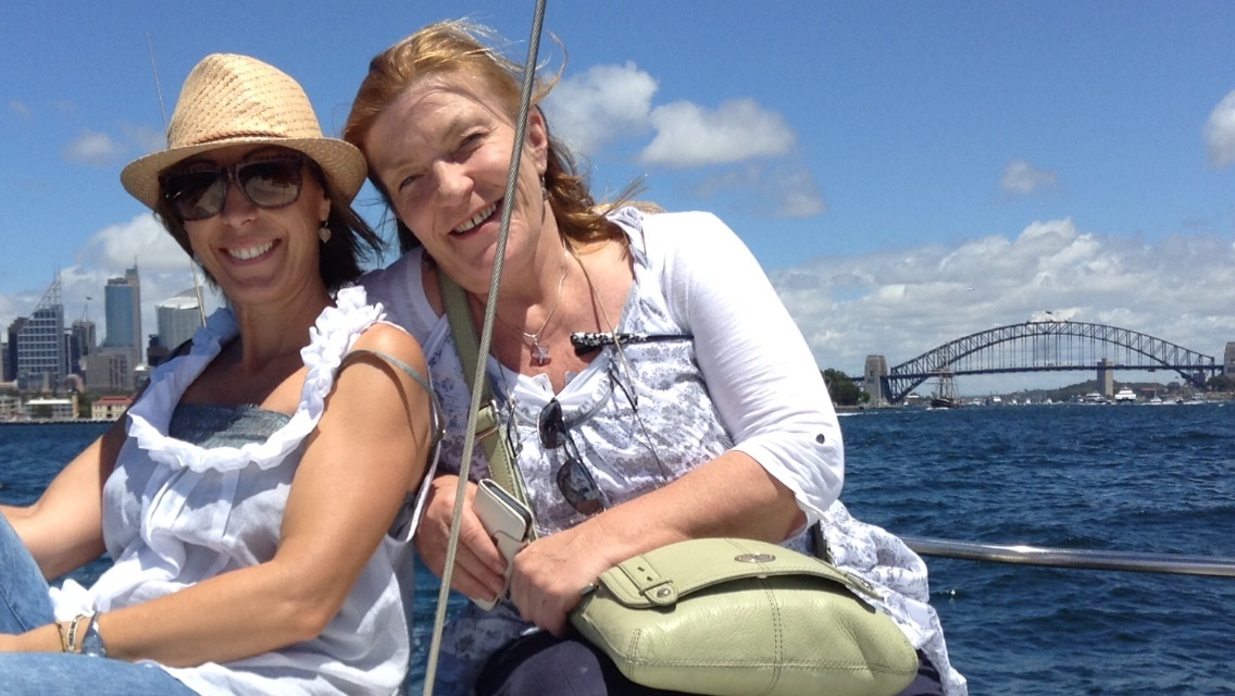 Sailing in Sydney Harbour