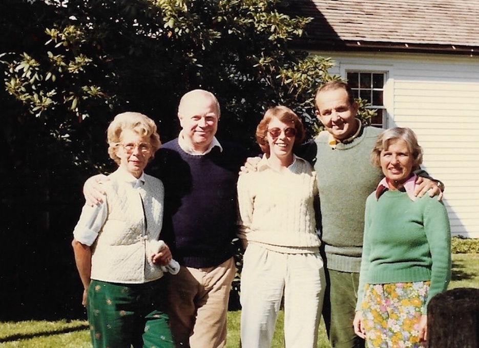 The Reinemans & Polly Marsh visiting Ligonier