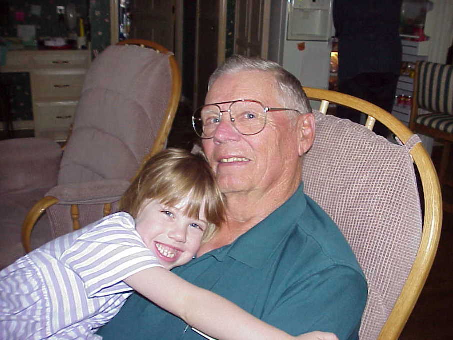 2009 Grampa with Maisie