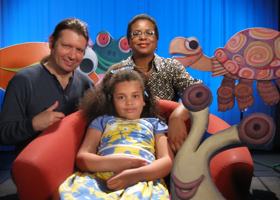 The Family Celebrating Kira PBS Writing Award