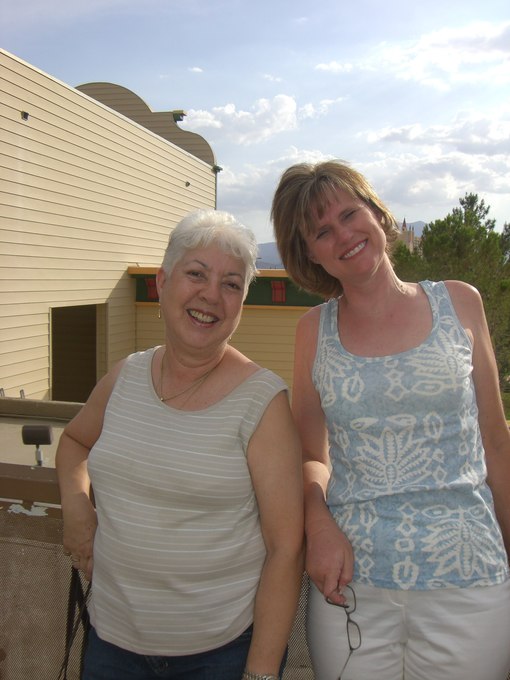 Dalia and her sister-in-law Sherry