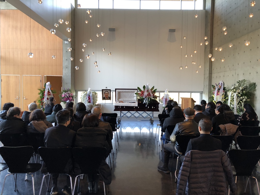 追思会现场