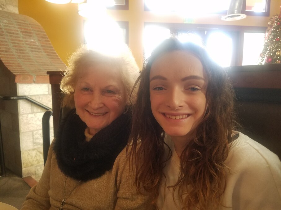 Lexi & Mema - Christmas in Colorado 20?