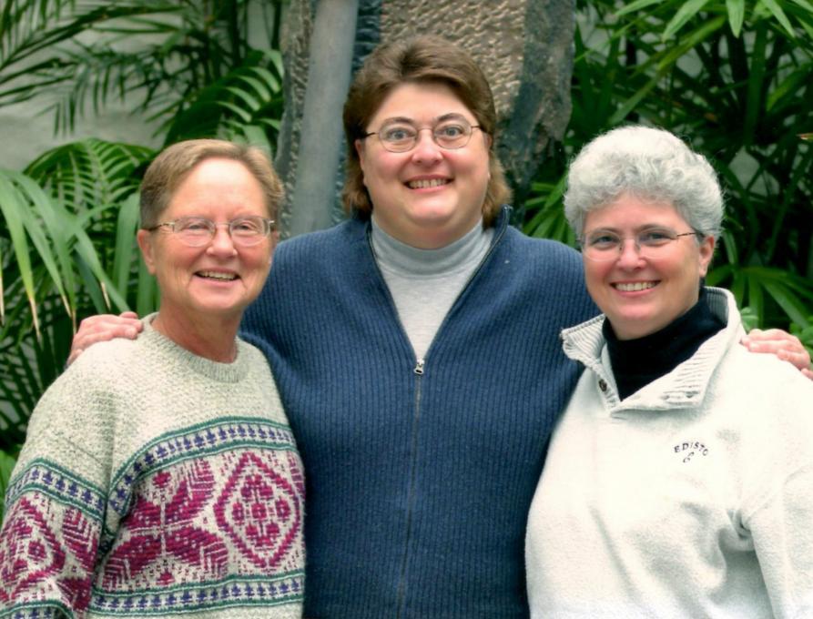 Steph, Margaret, and Shirley